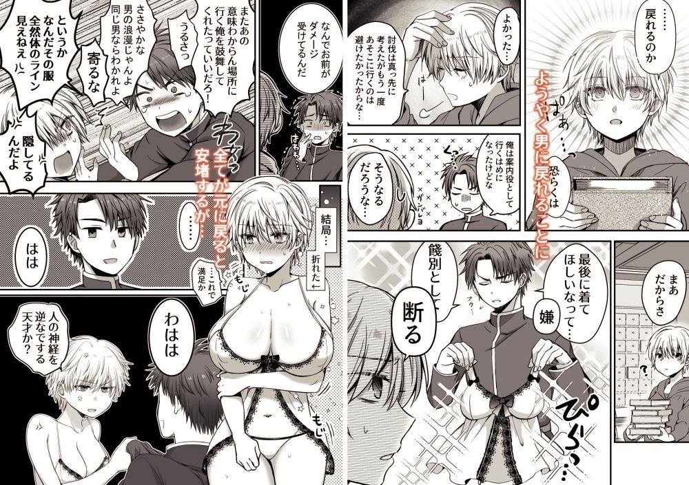 魔法で女体化した俺を抱くなどおまえは絶対正気じゃない！ 5枚目